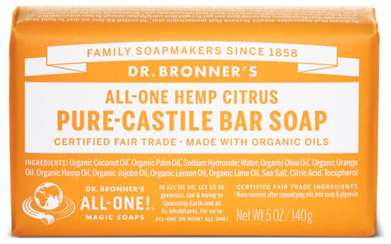 Dr. Bronner's Pure-Castile Soap Eucalyptus 140 Gr