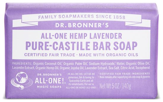 Dr. Bronner's Pure-Castile Soap Eucalyptus 140 Gr