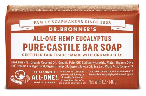 Pure-Castile Soap Eucalyptus 140 Gr Pure-Castile Soap Eucalyptus 140 Gr