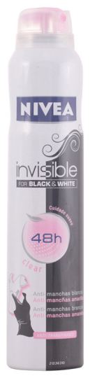 Deodorant Black and white invisible 200 ml Deodorant Black and white invisible 200 ml