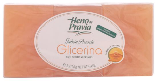 Heno De Pravia Glycerin soap Lot 3 Pieces
