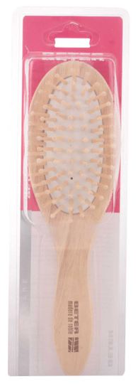 Pneumatic brush, wooden bristles Pneumatic brush, wooden bristles