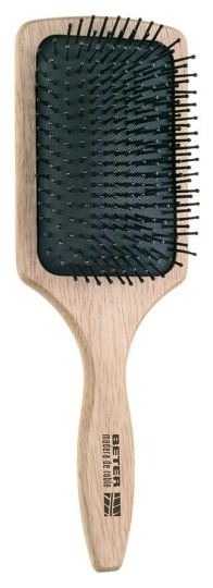 Beter Oak wood paddle cushion brush