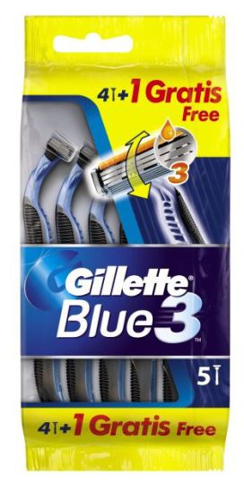 Blue3 Disposable Razors 5 units Blue3 Disposable Razors 5 units