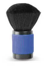 Neck Brush with Blue Silicone Handle