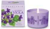 Scented Violet Perfumed Candle