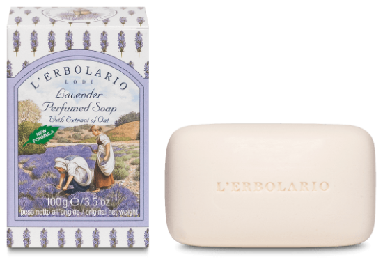 Scented Lavender Soap 100 with Oat Extract 100 gr Scented Lavender Soap 100 with Oat Extract 100 gr