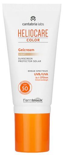 SPF 50+ Color Light Cream Gel 50 ml SPF 50+ Color Light Cream Gel 50 ml