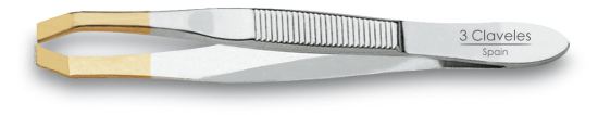 Claw Tweezer golden 8 cm