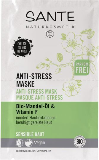 Anti-Stress Mask Almond Oil Bio & Vitamin F