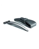 Razor Set R 1 Silver with Silicone Cover