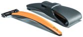 Razor Set R1 Orange with Silicone Cover