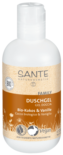 Coco Vanilla Shower Gel 200ml Bio