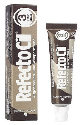 Natural Brown Tint for Eyelashes and Eyebrows n ° 3 of 15 ml Natural Brown Tint for Eyelashes and Eyebrows n ° 3 of 15 ml