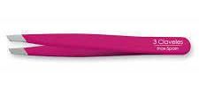 Pink biased tweezers 9 cm