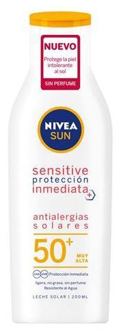 Sensitive Sun Milk Immediate Protection Spf50 + 200 ml Sensitive Sun Milk Immediate Protection Spf50 + 200 ml