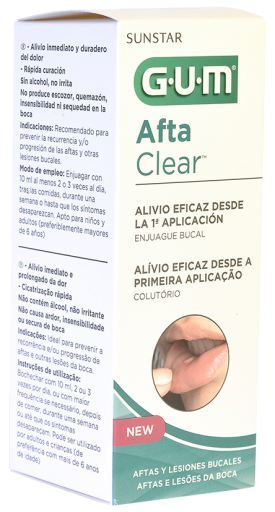 Mouthwash Afta Clear 120 ml Mouthwash Afta Clear 120 ml
