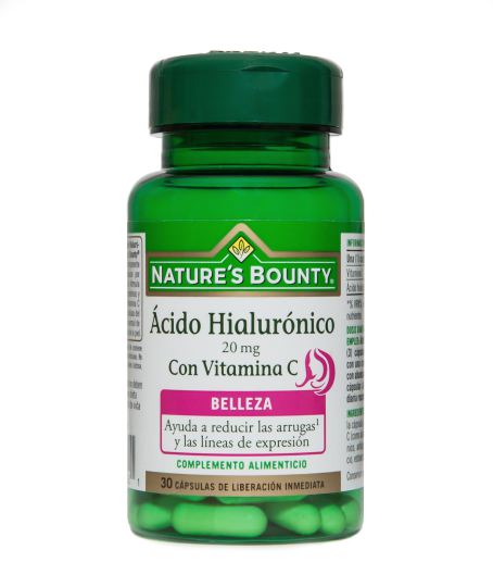 Hyaluronic Acid 20 mg with Vitamin C 30 Capsules Hyaluronic Acid 20 mg with Vitamin C 30 Capsules