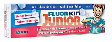 Kin Fluor Junior Gel Fresa 75 ml Kin Fluor Junior Gel Fresa 75 ml