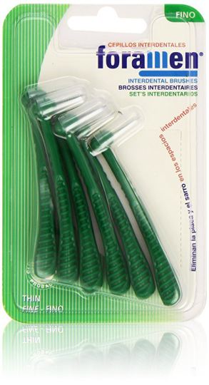 Angular shape interdental brushes Angular shape interdental brushes