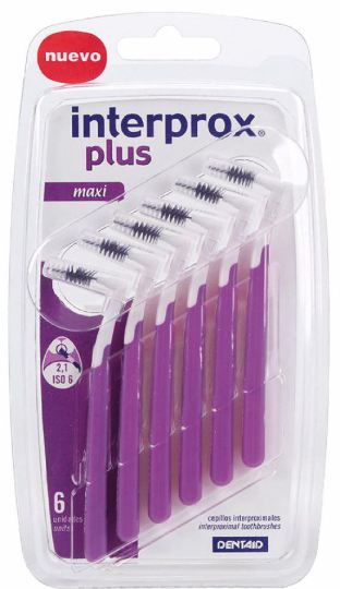 Plus Toothbrush Interprox 2G Interproximal Maxi 6 U Plus Toothbrush Interprox 2G Interproximal Maxi 6 U