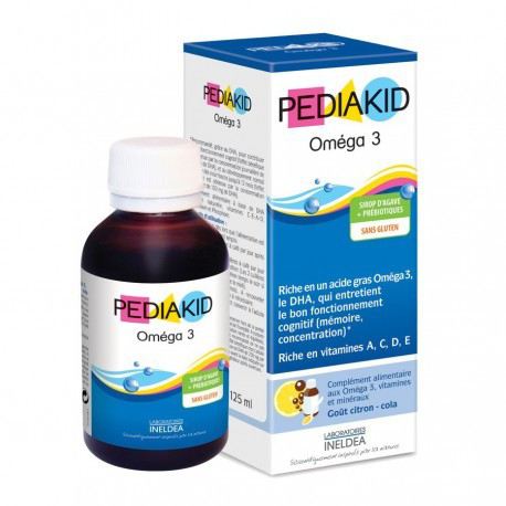 Syrup Pediakid Oméga 3 with 125 ml Syrup Pediakid Oméga 3 with 125 ml