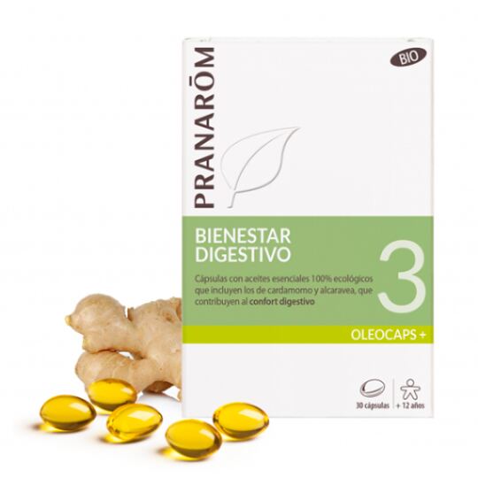 Oleocaps 3 Digestion and Intestinal Transit 30 Capsules Oleocaps 3 Digestion and Intestinal Transit 30 Capsules