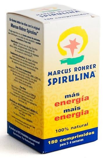 Spirulina 180 Capsules Spirulina 180 Capsules
