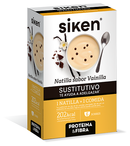 Siken Vanilla Custard 6 sachets