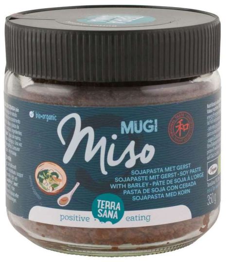 Unpasteurized Mugi Miso Soybean Paste with bait Unpasteurized Mugi Miso Soybean Paste with bait