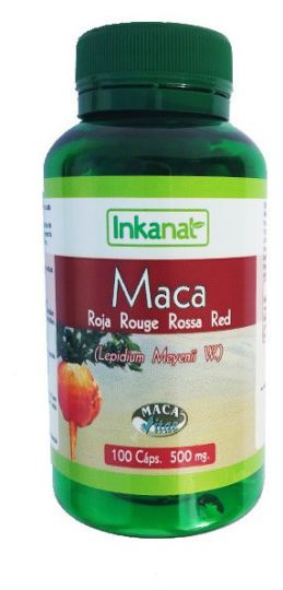Inkanatura Organic Red Maca 100x500 mg
