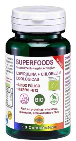 Spirulina+Chlorella Bio 90 Tablets Spirulina+Chlorella Bio 90 Tablets