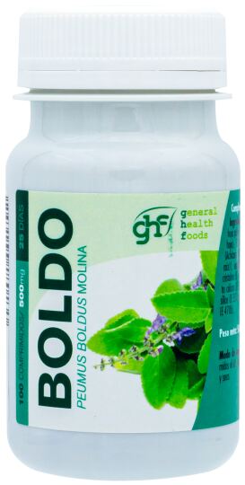 Boldo 500 mg 100 Comprimidos Boldo 500 mg 100 Comprimidos
