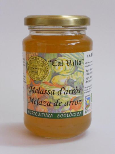 Cal Valls Organic Rice Molasses 450 g