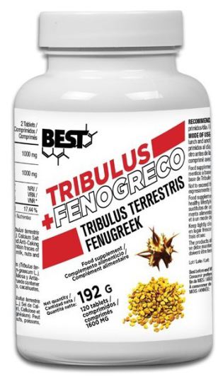 Tribulus + Fenugreek 120 Tablets 1600 mg Tribulus + Fenugreek 120 Tablets 1600 mg
