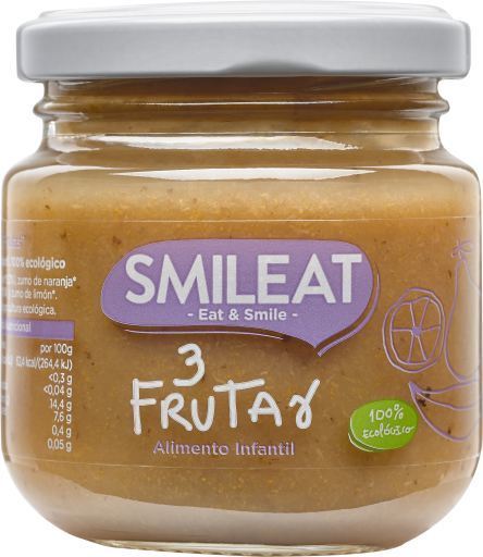 Tarrito of Three Organic Fruits (130g) Tarrito of Three Organic Fruits (130g)