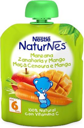 Bag Naturnes Apple Carrot Mango 6 Months 90gr Bag Naturnes Apple Carrot Mango 6 Months 90gr