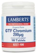 GTF Chromium as Picolinate 100 Tablets GTF Chromium as Picolinate 100 Tablets