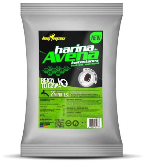 Big Man Nutrition Oatmeal Instant Chocolate With Hazelnut
