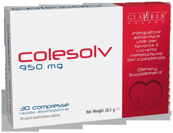 Glauber Pharma Colesolv 30comp.
