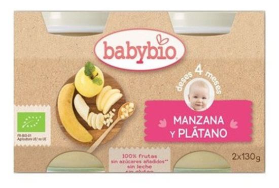 Apple / Banana 2X130g Bio Apple / Banana 2X130g Bio