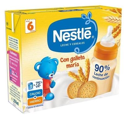 Milk and Cereals with Maria Cookies 2x250ml Milk and Cereals with Maria Cookies 2x250ml