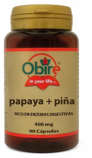 Papaya Y Piña 90 Capsules Papaya Y Piña 90 Capsules