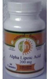 Alpha Lipoic Acid 200Mg. 60cap. Alpha Lipoic Acid 200Mg. 60cap.
