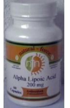Alpha Lipoic Acid 200Mg. 60cap. Alpha Lipoic Acid 200Mg. 60cap.