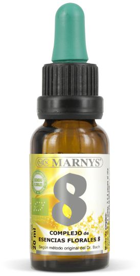Marnys Organic Flower Complex Formula 8 Daring-Dosage 20 ml