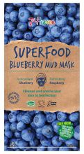 Superfood Mud Facial Mask with Blueberries 10 gr