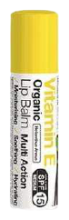 Organic Vitamin E Lip Balm 5.7 ml