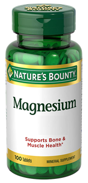 Nature's Bounty Magnesium 250 Mg 100 tablets