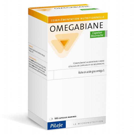 Capelin Omegabiane Bourrache 100CAP. Capelin Omegabiane Bourrache 100CAP.